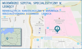 REHABILITACJA KARDIOLOGICZNA W WARUNKACH ODDZIAŁU/OŚRODKA DZIENNEGO - WOJEWÓDZKI SZPITAL SPECJALISTYCZNY W LEGNICY - UL. JAROSŁAWA IWASZKIEWICZA 5,  LEGNICA