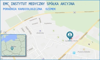 PORADNIA KARDIOLOGICZNA - EMC INSTYTUT MEDYCZNY SPÓŁKA AKCYJNA - UL. CZĘSTOCHOWSKA 31,  OZIMEK