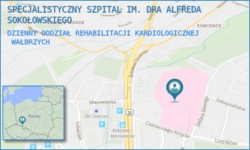 DZIENNY ODDZIAŁ REHABILITACJI KARDIOLOGICZNEJ - SPECJALISTYCZNY SZPITAL IM. DRA ALFREDA SOKOŁOWSKIEGO - UL. SOKOŁOWSKIEGO 4,  WAŁBRZYCH