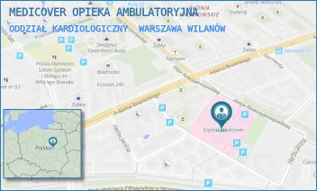ODDZIAŁ KARDIOLOGICZNY - MEDICOVER SP. Z O. O. - RZECZYPOSPOLITEJ 5,  WARSZAWA WILANÓW