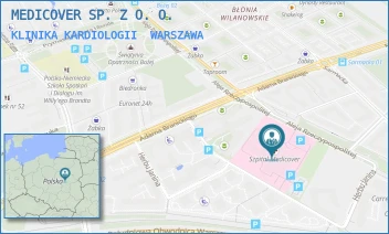 KLINIKA KARDIOLOGII - MEDICOVER SP. Z O. O. - RZECZYPOSPOLITEJ 5,  WARSZAWA