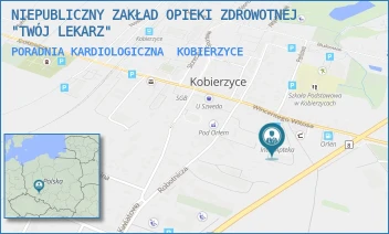 PORADNIA KARDIOLOGICZNA - NIEPUBLICZNY ZAKŁAD OPIEKI ZDROWOTNEJ "TWÓJ LEKARZ" - UL. WINCENTEGO WITOSA 5, KOBIERZYCE
