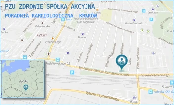 PORADNIA KARDIOLOGICZNA - PZU ZDROWIE SPÓŁKA AKCYJNA - UL. NISKA 2,  KRAKÓW