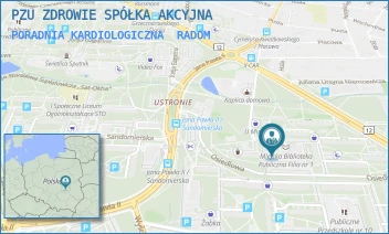 PORADNIA KARDIOLOGICZNA - PZU ZDROWIE SPÓŁKA AKCYJNA - OSIEDLOWA 9,  RADOM