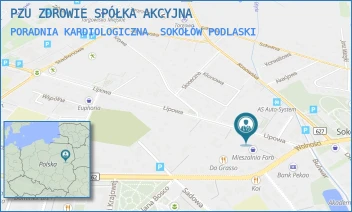 PORADNIA KARDIOLOGICZNA - PZU ZDROWIE SPÓŁKA AKCYJNA - LIPOWA 5,  SOKOŁÓW PODLASKI