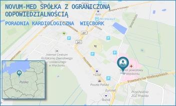 PORADNIA KARDIOLOGICZNA - NOVUM-MED SPÓŁKA Z OGRANICZONĄ ODPOWIEDZIALNOŚCIĄ - MICKIEWICZA 26,  WIĘCBORK
