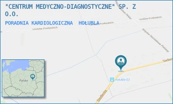 PORADNIA KARDIOLOGICZNA - "CENTRUM MEDYCZNO-DIAGNOSTYCZNE" SP. Z O.O. - SIEDLECKA 68,  HOŁUBLA