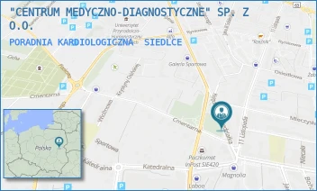 PORADNIA KARDIOLOGICZNA - "CENTRUM MEDYCZNO-DIAGNOSTYCZNE" SP. Z O.O. - KSIĘDZA JANA NIEDZIAŁKA 14,  SIEDLCE