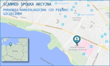 PORADNIA KARDIOLOGICZNA (IV PIĘTRO) - SCANMED SPÓŁKA AKCYJNA - KILIŃSKIEGO 7,  SZCZECINEK