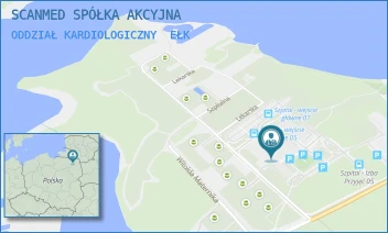 ODDZIAŁ KARDIOLOGICZNY - SCANMED SPÓŁKA AKCYJNA - BARANKI 24,  EŁK