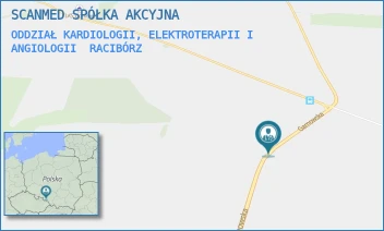ODDZIAŁ KARDIOLOGII, ELEKTROTERAPII I ANGIOLOGII - SCANMED SPÓŁKA AKCYJNA - UL. GAMOWSKA 3A,  RACIBÓRZ