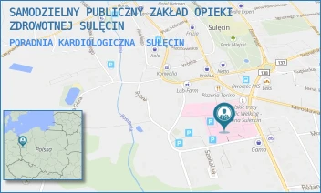 PORADNIA KARDIOLOGICZNA - SAMODZIELNY PUBLICZNY ZAKŁAD OPIEKI ZDROWOTNEJ SULĘCIN - UL. W.WITOSA 4,  SULĘCIN