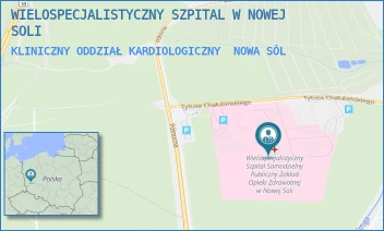 KLINICZNY ODDZIAŁ KARDIOLOGICZNY - WIELOSPECJALISTYCZNY SZPITAL W NOWEJ SOLI - UL. CHAŁUBIŃSKIEGO 7,  NOWA SÓL