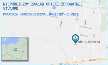 PORADNIA KARDIOLOGICZNA - NIEPUBLICZNY ZAKŁAD OPIEKI ZDROWOTNEJ VIVAMED - UL. BRZEZIŃSKA 1B,  ROKICINY-KOLONIA