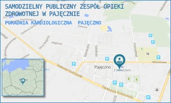 PORADNIA KARDIOLOGICZNA - SAMODZIELNY PUBLICZNY ZESPÓŁ OPIEKI ZDROWOTNEJ W PAJĘCZNIE - UL. WIŚNIOWA 26,  PAJĘCZNO