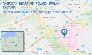 ODDZIAŁ KARDIOLOGICZNO-ANGIOLOGICZNY - AMERICAN HEART OF POLAND SPÓŁKA AKCYJNA - UL. ŻEROMSKIEGO 22,  MIELEC
