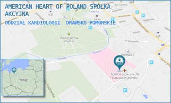 ODDZIAŁ KARDIOLOGII - AMERICAN HEART OF POLAND SPÓŁKA AKCYJNA - BOLESŁAWA CHROBREGO 4,  DRAWSKO POMORSKIE