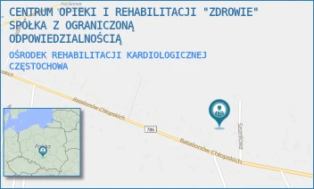 OŚRODEK REHABILITACJI KARDIOLOGICZNEJ - CENTRUM OPIEKI I REHABILITACJI "ZDROWIE" SPÓŁKA Z OGRANICZONĄ ODPOWIEDZIALNOŚCIĄ - UL. BATALIONÓW CHŁOPSKICH 117,  CZĘSTOCHOWA