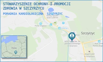 PORADNIA KARDIOLOGICZNA - STOWARZYSZENIE OCHRONY I PROMOCJI ZDROWIA W SZCZYRZYCU - UL. SZCZYRZYC 107,  SZCZYRZYC
