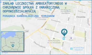 PORADNIA KARDIOLOGICZNA - ZAKŁAD LECZNICTWA AMBULATORYJNEGO W CHRZANOWIE SPÓŁKA Z OGRANICZONĄ ODPOWIEDZIALNOŚCIĄ - UL. SOKOŁA 19,  CHRZANÓW