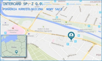 PORADNIA KARDIOLOGICZNA - INTERCARD SP. Z O.O. - UL. JANA KILIŃSKIEGO 68,  NOWY SĄCZ
