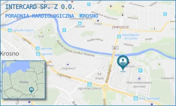 PORADNIA KARDIOLOGICZNA - INTERCARD SP. Z O.O. - UL. BURSAKI 29B,  KROSNO