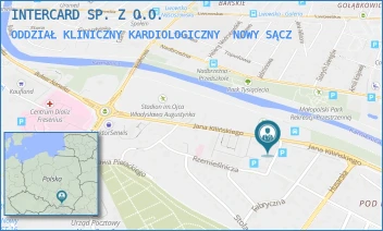 ODDZIAŁ KLINICZNY KARDIOLOGICZNY - INTERCARD SP. Z O.O. - UL. JANA KILIŃSKIEGO 68,  NOWY SĄCZ
