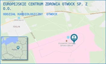 ODDZIAŁ KARDIOLOGICZNY - EUROPEJSKIE CENTRUM ZDROWIA OTWOCK SP. Z O.O. - BOROWA 14/18,  OTWOCK