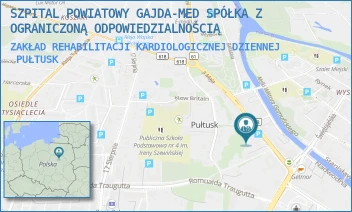 ZAKŁAD REHABILITACJI KARDIOLOGICZNEJ DZIENNEJ - SZPITAL POWIATOWY GAJDA-MED SPÓŁKA Z OGRANICZONĄ ODPOWIEDZIALNOŚCIĄ - 3 MAJA 5,  PUŁTUSK
