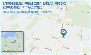 PORADNIA KARDIOLOGICZNA - SAMODZIELNY PUBLICZNY ZAKŁAD OPIEKI ZDROWOTNEJ W TARCZYNIE - WARSZAWSKA 42,  TARCZYN