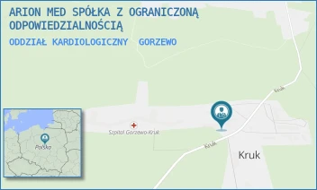 ODDZIAŁ KARDIOLOGICZNY - ARION MED SPÓŁKA Z OGRANICZONĄ ODPOWIEDZIALNOŚCIĄ - KRUK 5,  GORZEWO