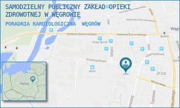 PORADNIA KARDIOLOGICZNA - SAMODZIELNY PUBLICZNY ZAKŁAD OPIEKI ZDROWOTNEJ W WĘGROWIE - PRZEMYSŁOWA 7,  WĘGRÓW