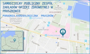 PORADNIA KARDIOLOGICZNA - SAMODZIELNY PUBLICZNY ZESPÓŁ ZAKŁADÓW OPIEKI ZDROWOTNEJ W PRUSZKOWIE - ARMII KRAJOWEJ 2/4,  PRUSZKÓW