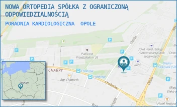 PORADNIA KARDIOLOGICZNA - NOWA ORTOPEDIA SPÓŁKA Z OGRANICZONĄ ODPOWIEDZIALNOŚCIĄ - UL. OLESKA 97,  OPOLE