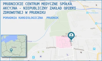 PORADNIA KARDIOLOGICZNA - PRUDNICKIE CENTRUM MEDYCZNE SPÓŁKA AKCYJNA - NIEPUBLICZNY ZAKŁAD OPIEKI ZDROWOTNEJ W PRUDNIKU - UL. SZPITALNA 14,  PRUDNIK