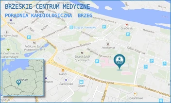PORADNIA KARDIOLOGICZNA - BRZESKIE CENTRUM MEDYCZNE - UL. SERGIUSZA MOSSORA 1,  BRZEG
