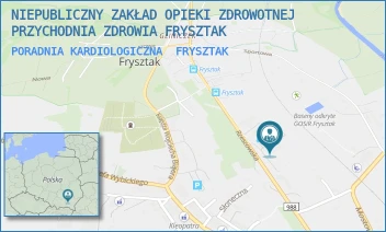 PORADNIA KARDIOLOGICZNA - NIEPUBLICZNY ZAKŁAD OPIEKI ZDROWOTNEJ PRZYCHODNIA ZDROWIA FRYSZTAK - UL. RZESZOWSKA 11,  FRYSZTAK