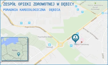 PORADNIA KARDIOLOGICZNA - ZESPÓŁ OPIEKI ZDROWOTNEJ W DĘBICY - UL. KRAKOWSKA 91,  DĘBICA