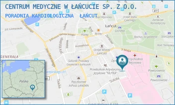 PORADNIA KARDIOLOGICZNA - CENTRUM MEDYCZNE W ŁAŃCUCIE SP. Z O.O. - UL. IGNACEGO PADEREWSKIEGO 5,  ŁAŃCUT
