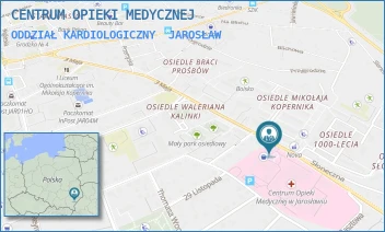 ODDZIAŁ KARDIOLOGICZNY - CENTRUM OPIEKI MEDYCZNEJ - UL. 3 MAJA 70,  JAROSŁAW