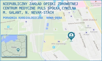 PORADNIA KARDIOLOGICZNA - CM PULS SPÓŁKA Z OGRANICZONĄ ODPOWIEDZIALNOŚCIĄ - UL. SZKOLNA 7,  NOWA DĘBA