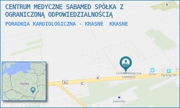 PORADNIA KARDIOLOGICZNA - KRASNE - CENTRUM MEDYCZNE SABAMED SPÓŁKA Z OGRANICZONĄ ODPOWIEDZIALNOŚCIĄ - KRASNE 33,  KRASNE