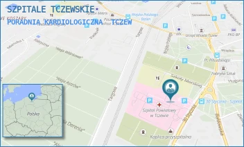 PORADNIA KARDIOLOGICZNA - SZPITALE TCZEWSKIE - UL. 30 STYCZNIA 57/58,  TCZEW
