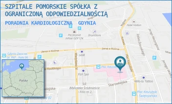 PORADNIA KARDIOLOGICZNA - SZPITALE POMORSKIE SPÓŁKA Z OGRANICZONĄ ODPOWIEDZIALNOŚCIĄ - UL. WÓJTA RADTKEGO 1,  GDYNIA