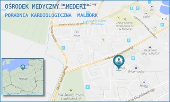 PORADNIA KARDIOLOGICZNA - OŚRODEK MEDYCZNY "MEDERI" - UL. TADEUSZA KOTARBIŃSKIEGO 10,  MALBORK