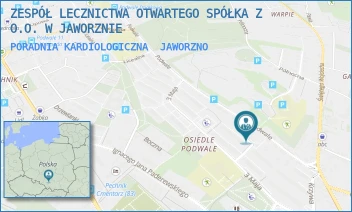 PORADNIA KARDIOLOGICZNA - ZESPÓŁ LECZNICTWA OTWARTEGO SPÓŁKA Z O.O. W JAWORZNIE - UL. NOSALA 5,  JAWORZNO