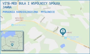 PORADNIA KARDIOLOGICZNA - VITA-MED BULA I WSPÓLNICY SPÓŁKA JAWNA - UL. ORŁA BIAŁEGO 29,  MYSŁOWICE