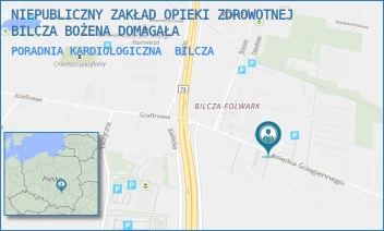 PORADNIA KARDIOLOGICZNA - NIEPUBLICZNY ZAKŁAD OPIEKI ZDROWOTNEJ BILCZA BOŻENA DOMAGAŁA - KSIĘDZA ŚCIEGIENNEGO 7A/-,  BILCZA