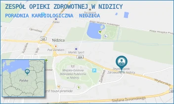 PORADNIA KARDIOLOGICZNA - ZESPÓŁ OPIEKI ZDROWOTNEJ W NIDZICY - MICKIEWICZA 25,  NIDZICA