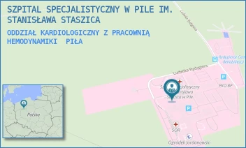 ODDZIAŁ KARDIOLOGICZNY Z PRACOWNIĄ HEMODYNAMIKI - SZPITAL SPECJALISTYCZNY W PILE IM. STANISŁAWA STASZICA - RYDYGIERA 1,  PIŁA
